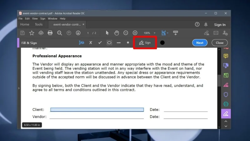 So signieren Sie ein PDF unter Windows 10 [Kostenlose Lösung]