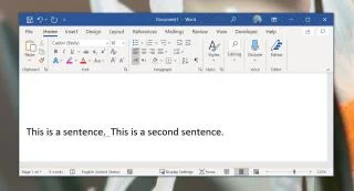 So legen Sie Grammatikregeln für den Abstand nach einem Punkt in Microsoft Word fest
