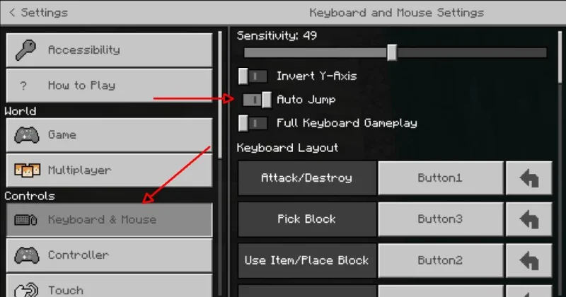 如何在 Windows 10 上的 Minecraft 中啟用自動跳轉