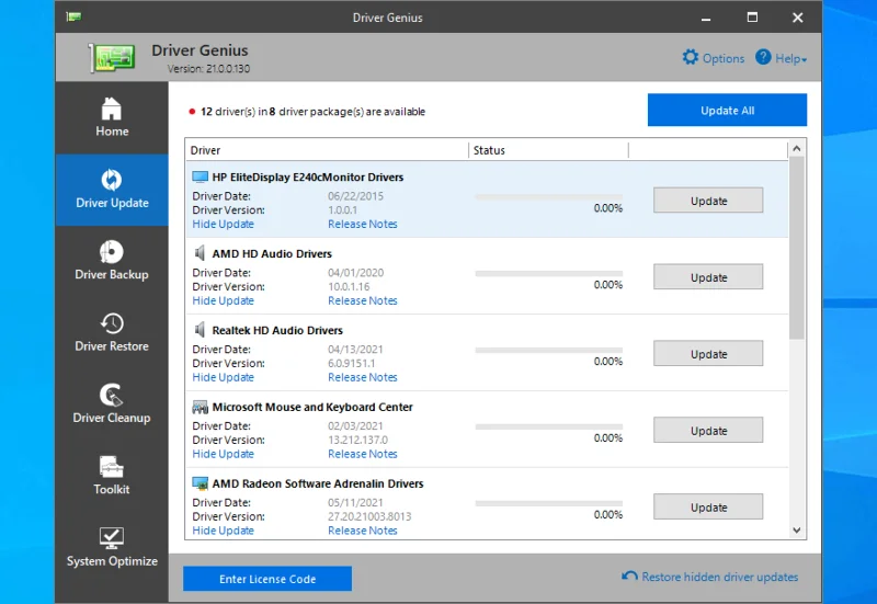 Miglior software di aggiornamento driver per Windows 10 (recensioni 2021)