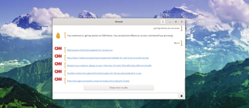 Cara menggunakan pembantu Almond sumber terbuka di Linux