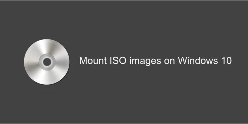 如何在 Windows 10 上掛載 ISO 映像