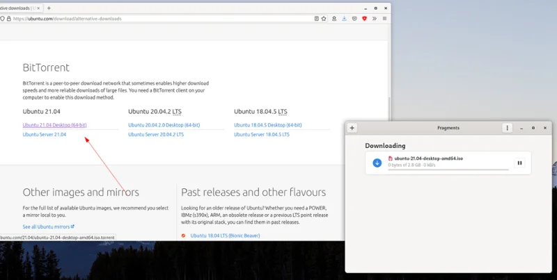 كيفية إعداد واستخدام Fragments BitTorrent Client على نظام Linux