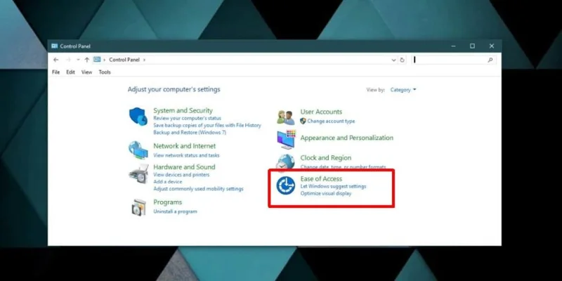 Impostazioni per selezionare una finestra al passaggio del mouse su Windows 10