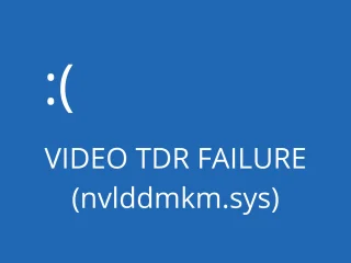 如何修復 Windows 10 上的 VIDEO TDR FAILURE (nvlddmkm.sys Failed)