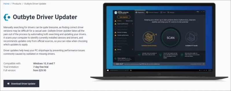 Miglior software di aggiornamento driver per Windows 10 (recensioni 2021)