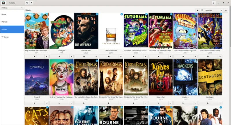 Come riprodurre file multimediali Plex dal desktop Linux con Girens