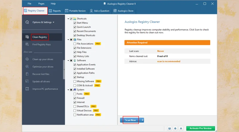 Auslogics Registry Cleaner (recensione): è sicuro da usare?