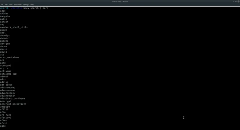 كيفية استخدام مدير حزم Linuxbrew