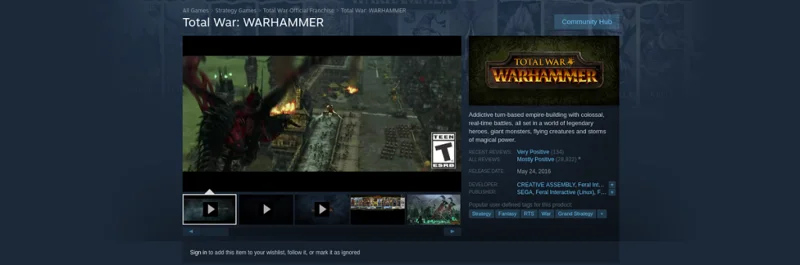 كيف تلعب Total War: WARHAMMER على Linux