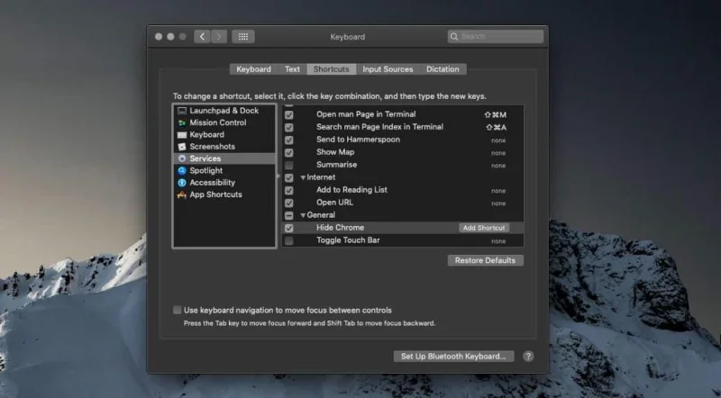 Как запустить AppleScript с помощью сочетания клавиш в macOS
