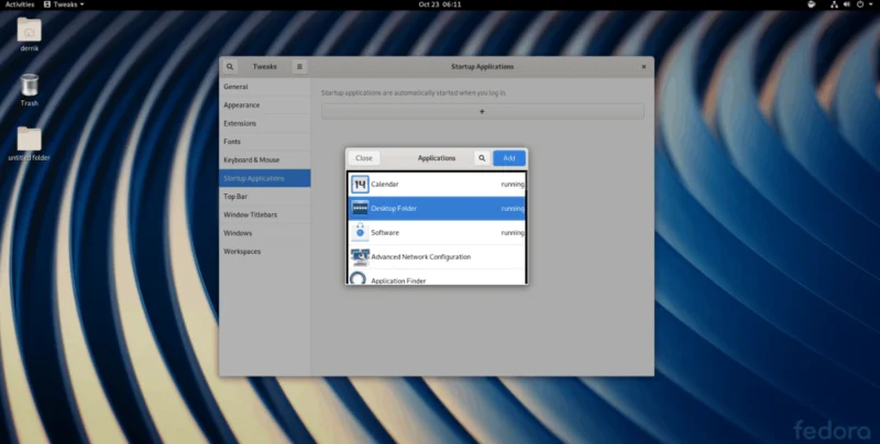 Come riattivare le icone del desktop in Gnome Shell