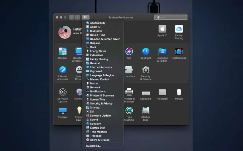 So blenden Sie Bedienfelder in den Systemeinstellungen unter macOS aus