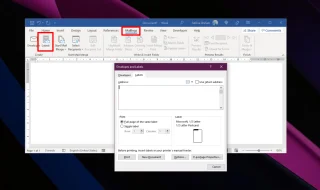 Come creare e stampare etichette in Microsoft Word