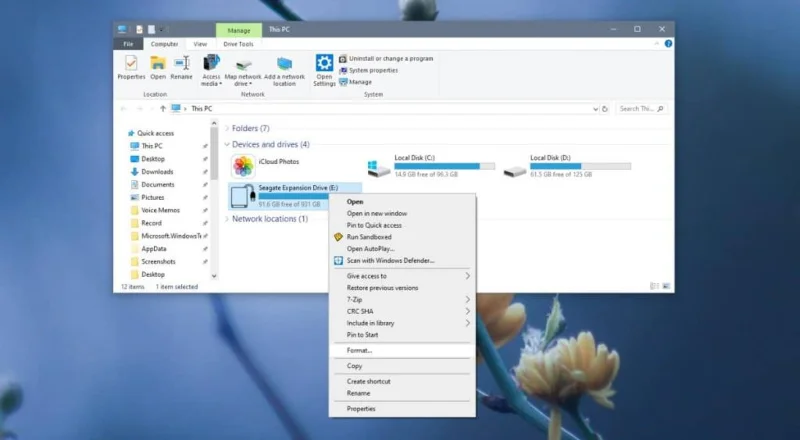 如何在 Windows 10 上更改驅動器的文件系統