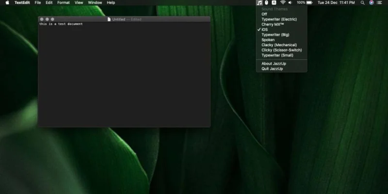 So aktivieren Sie Tastatur-Tippgeräusche unter macOS