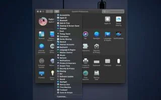 So blenden Sie Bedienfelder in den Systemeinstellungen unter macOS aus