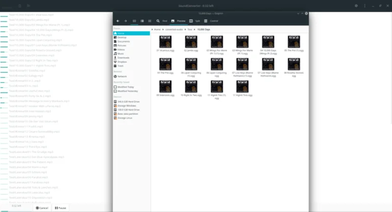 كيفية تحويل ملفات الموسيقى MP3 إلى تنسيقات مفتوحة المصدر على نظام Linux