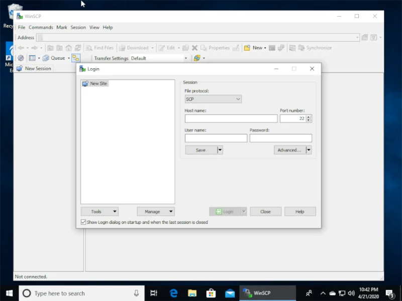 Come trasferire file su Linux da Windows 10 su SSH