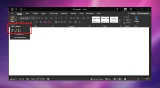 So fügen Sie Text ohne Formatierung in Word für Office 365 ein