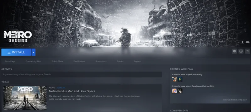 如何在 Linux 上玩 Metro Exodus