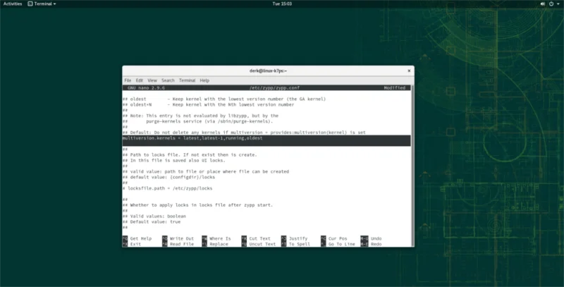 كيفية تثبيت إصدارات Linux Kernel الجديدة على OpenSUSE Leap