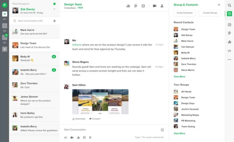 أفضل 4 بدائل لـ Slack على نظام Linux