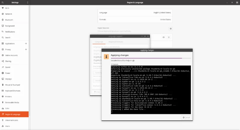 Come cambiare la lingua in Ubuntu