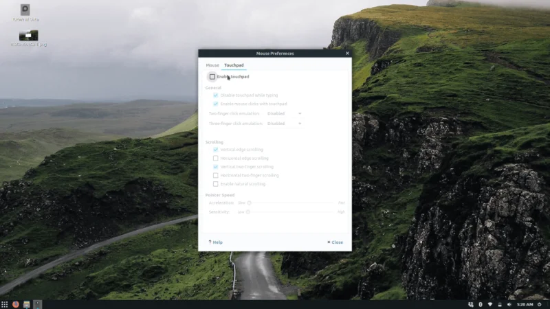 Come disabilitare il touchpad su Linux