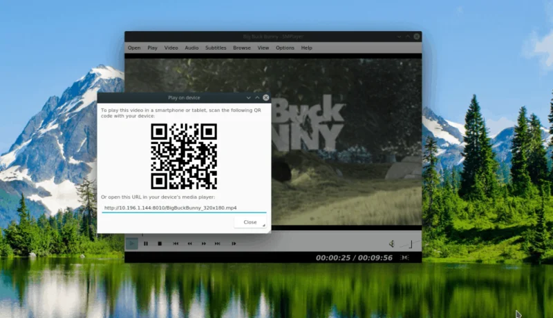 SMPlayer ile Linuxtan Mobil veya uzak PClere medya akışı nasıl yapılır