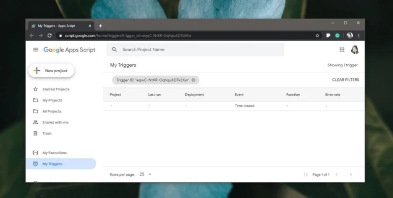 Google Apps Script 실패 이메일을 중지하는 방법
