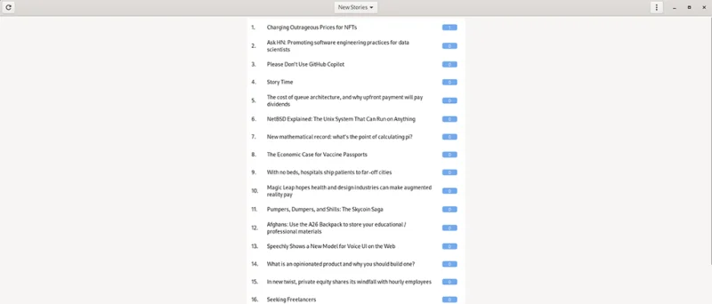 Come leggere Hacker News sul desktop Linux