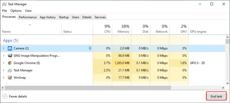 如何修復錯誤 0xa00f4244 NoCamerasAreAttached 在 Windows 10 上