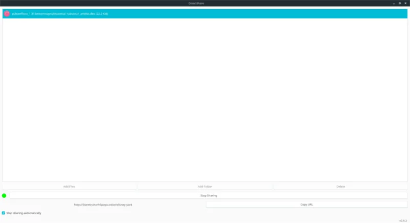 كيفية مشاركة الملفات على Tor من Linux مع Onion Share