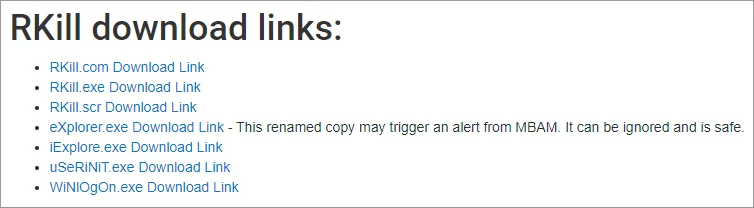 RKill (Download): Ist RKill sicher gegen Malware zu verwenden?