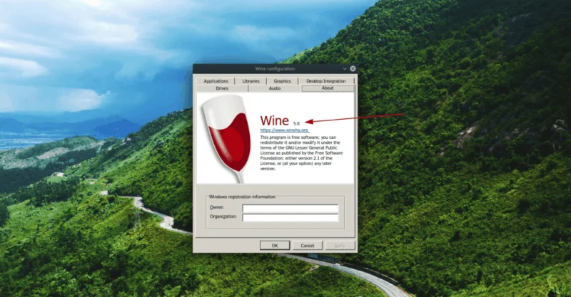 كيفية الترقية إلى Wine 5.0 على نظام Linux