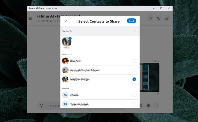 So sichern und importieren Sie Kontakte in Skype