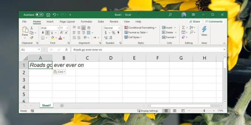 So beheben Sie den Textüberlauf in Zellen in Excel Office 365