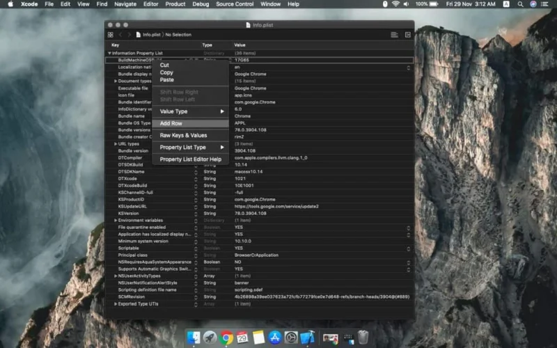 So bearbeiten Sie eine Plist-Datei unter macOS
