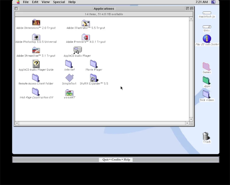 Come testare Mac OS 8 su Linux