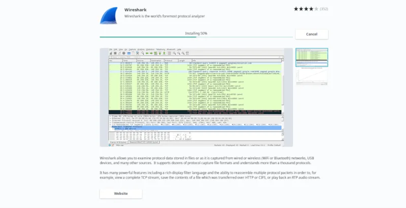 So installieren Sie Wireshark unter Ubuntu