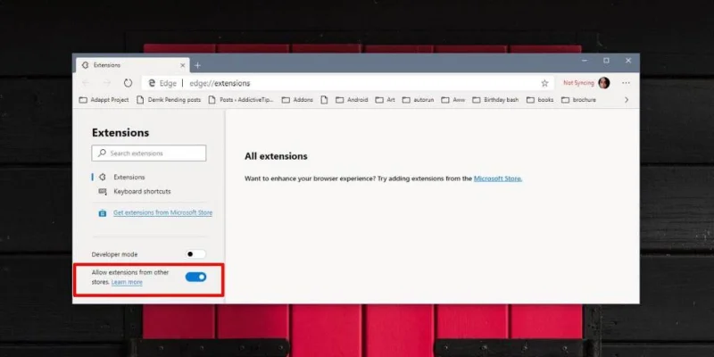 Windows10でChromiumに基づいてEdgeを試す方法
