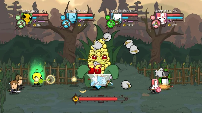 Cara bermain Castle Crashers di Linux