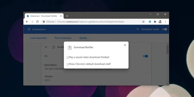 So erhalten Sie Benachrichtigungen zum vollständigen Download in Chrome