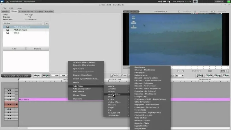 如何為 Linux 安裝 Flowblade Video Editor
