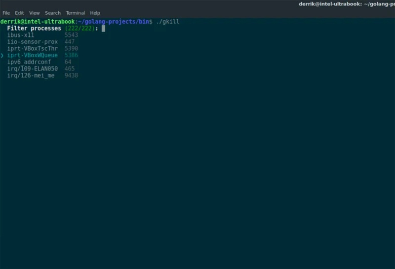 So verwenden Sie Gkill, um problematische Programme zu stoppen, die unter Linux ausgeführt werden