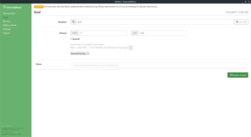 Come utilizzare lindirizzo verde su Linux