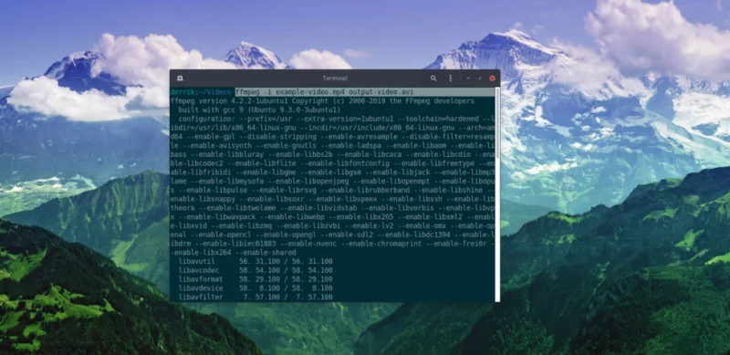 Come transcodificare file video su Linux