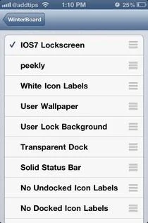 Holen Sie sich den flachen iOS 7-Look auf dem iOS 6-Sperrbildschirm mit diesem Thema