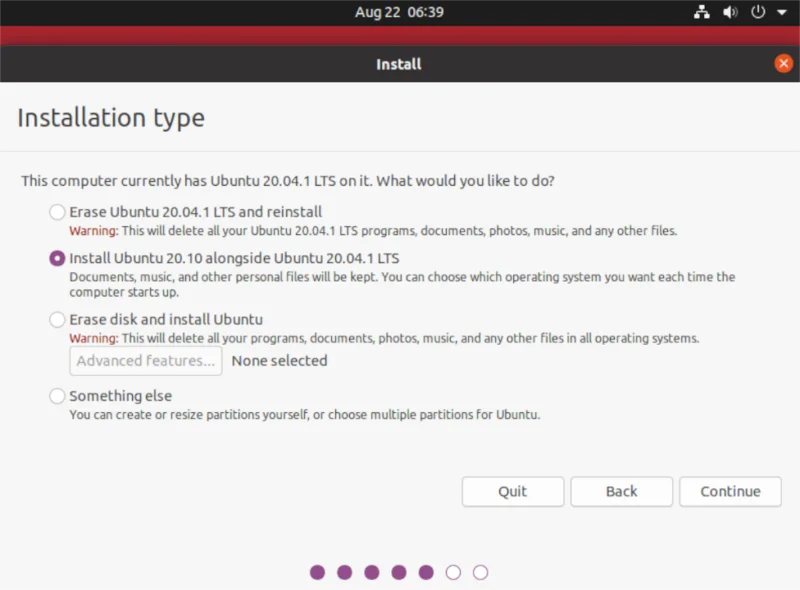 如何儘早試用 Ubuntu 20.10